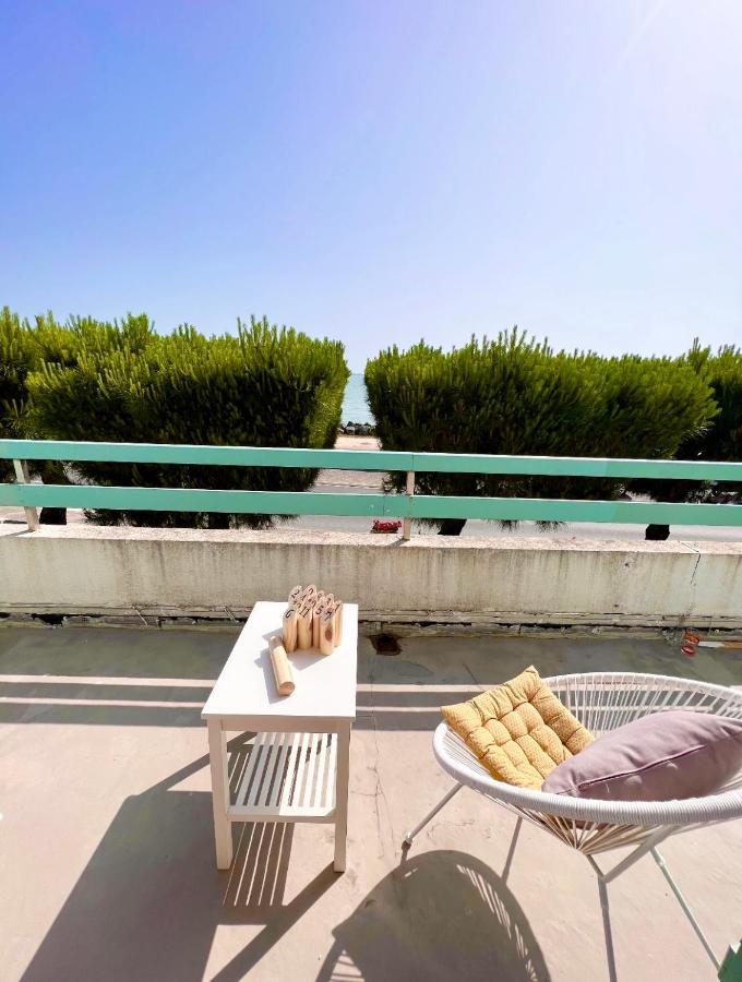 Vue mer Rivedoux-Plage - Terrasse Extérieur - Parking Extérieur photo